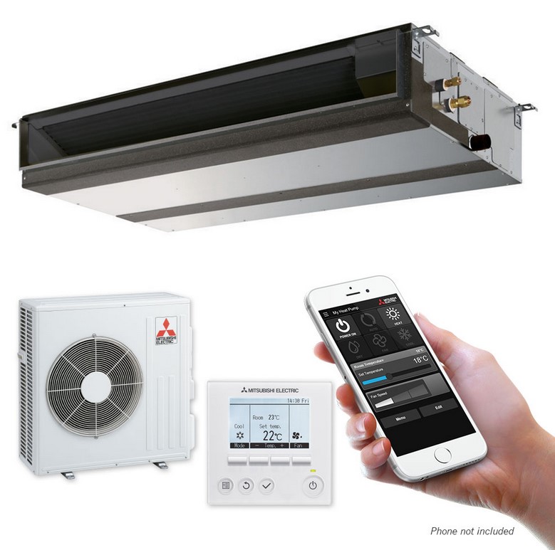 Mitsubishi PEAD Ducted Central Heat Pumps
